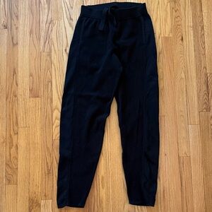 Rapha sz S Tech Pants Cycling Trousers Transfer Men's Black Knit Jogger VGUC